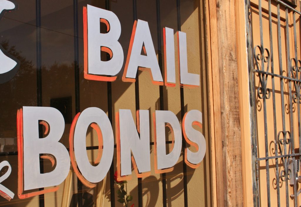 bail bond lettering