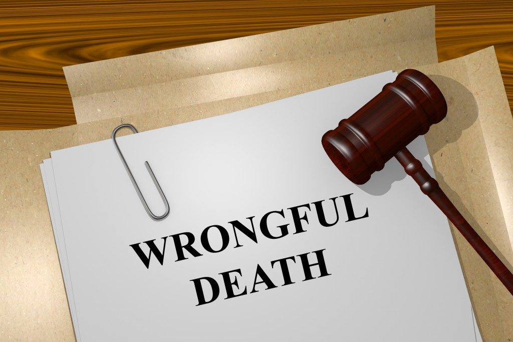 wrongful death accusation
