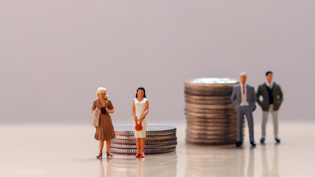 Unequal pay between men and women